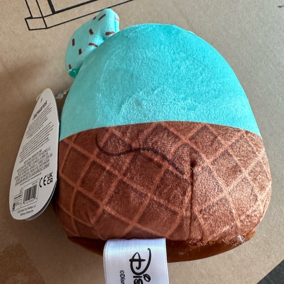Squishmallows Disney Mickey Mouse Mint Chocolate Chip Ice Cream Scented Plush 5" - Picture 4 of 6